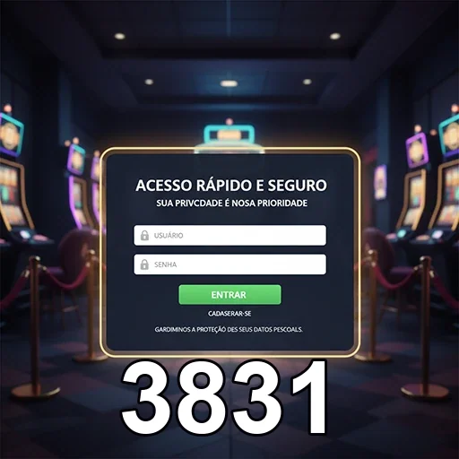 Ilustração de Explore o aplicativo cassino 3831 com segurança e rapidez