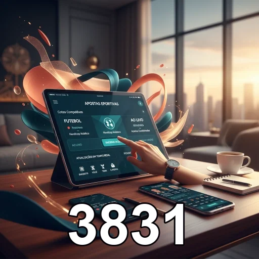 Ilustração de Garanta bônus exclusivos com 3831 para jogatinas mobile